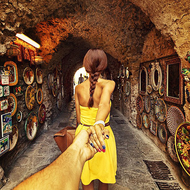 follow to me amore romanticismo serie di foto fotografia fotografie murad osmann russia parigi