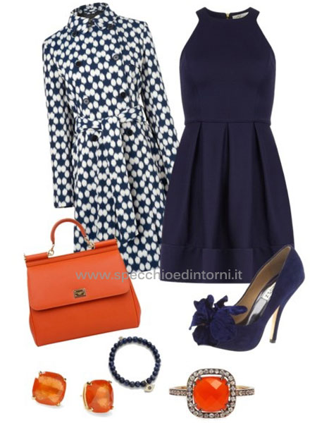 arancione come abbinare colori tinte vestiti accessori borse scarpe outfit fashion blog blogger moda