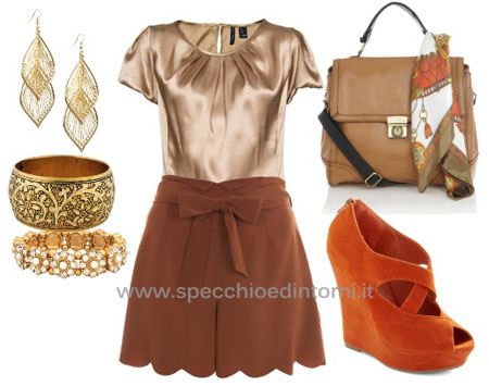 arancione come abbinare colori tinte vestiti accessori borse scarpe outfit fashion blog blogger moda