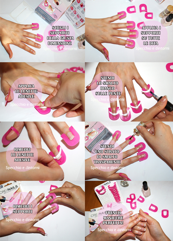 french unghie creanails tutorial manicure fai da te beauty blog blogger recensione collaborazioni