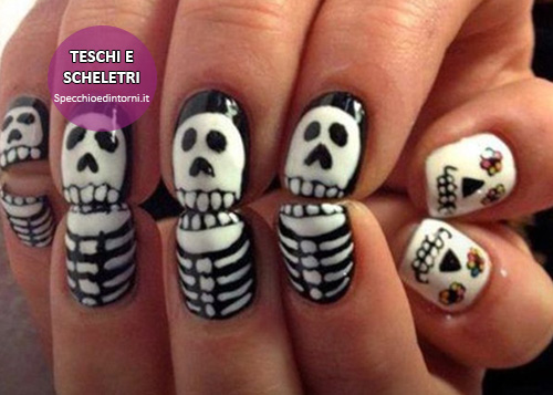 nail art manicure unghie smalto halloween horror festa idee consigli beauty blog blogger bellezza