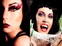 Halloween: make-up da Strega e da Angelo nero