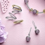 Lavanda, lilla e rosa per la Collezione Primavera di bracciali e bijoux firmati Pandora